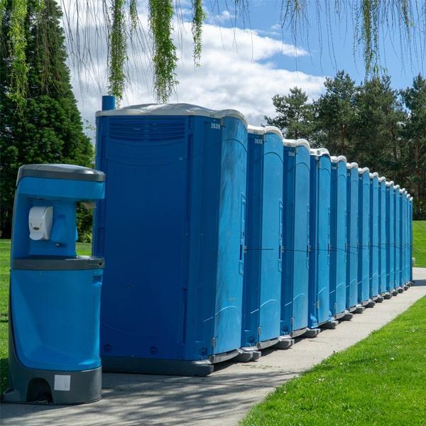 we offer delivery, setup, and pickup services with our handwashing station rentals for an additional fee